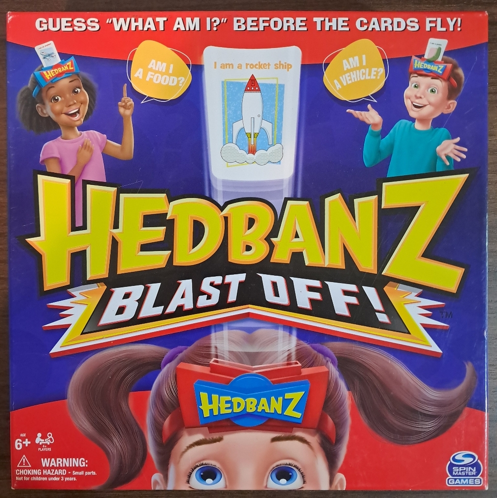 Hedbanz Blast Off! Kids Game